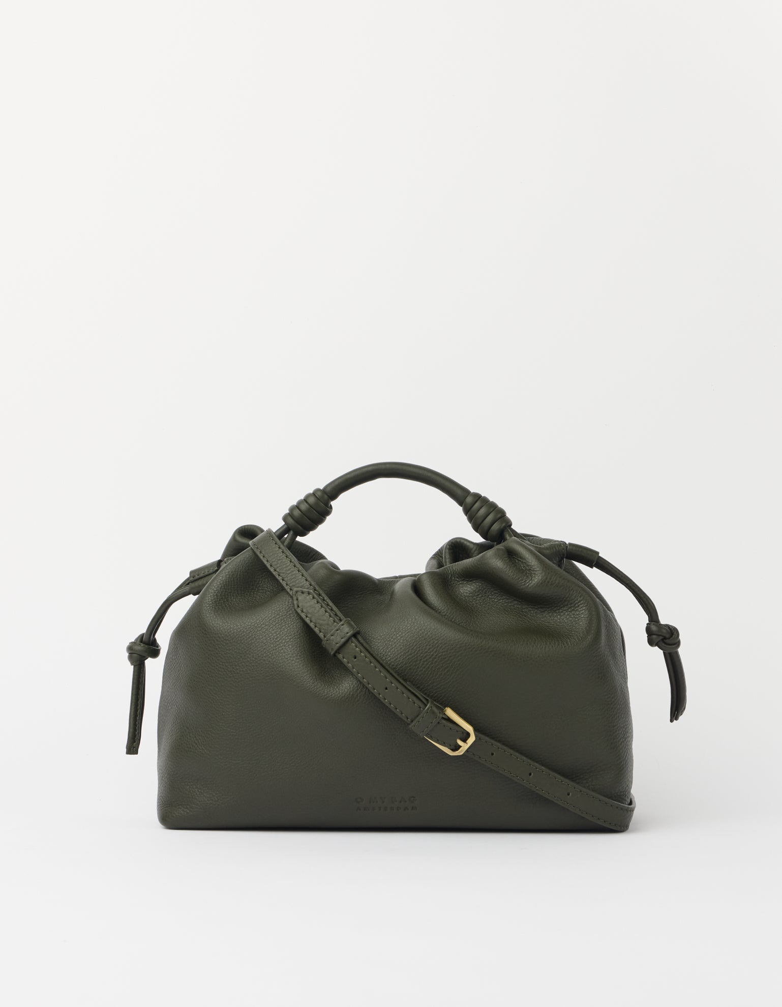 Kiki Midi - Moss Soft Grain Leather