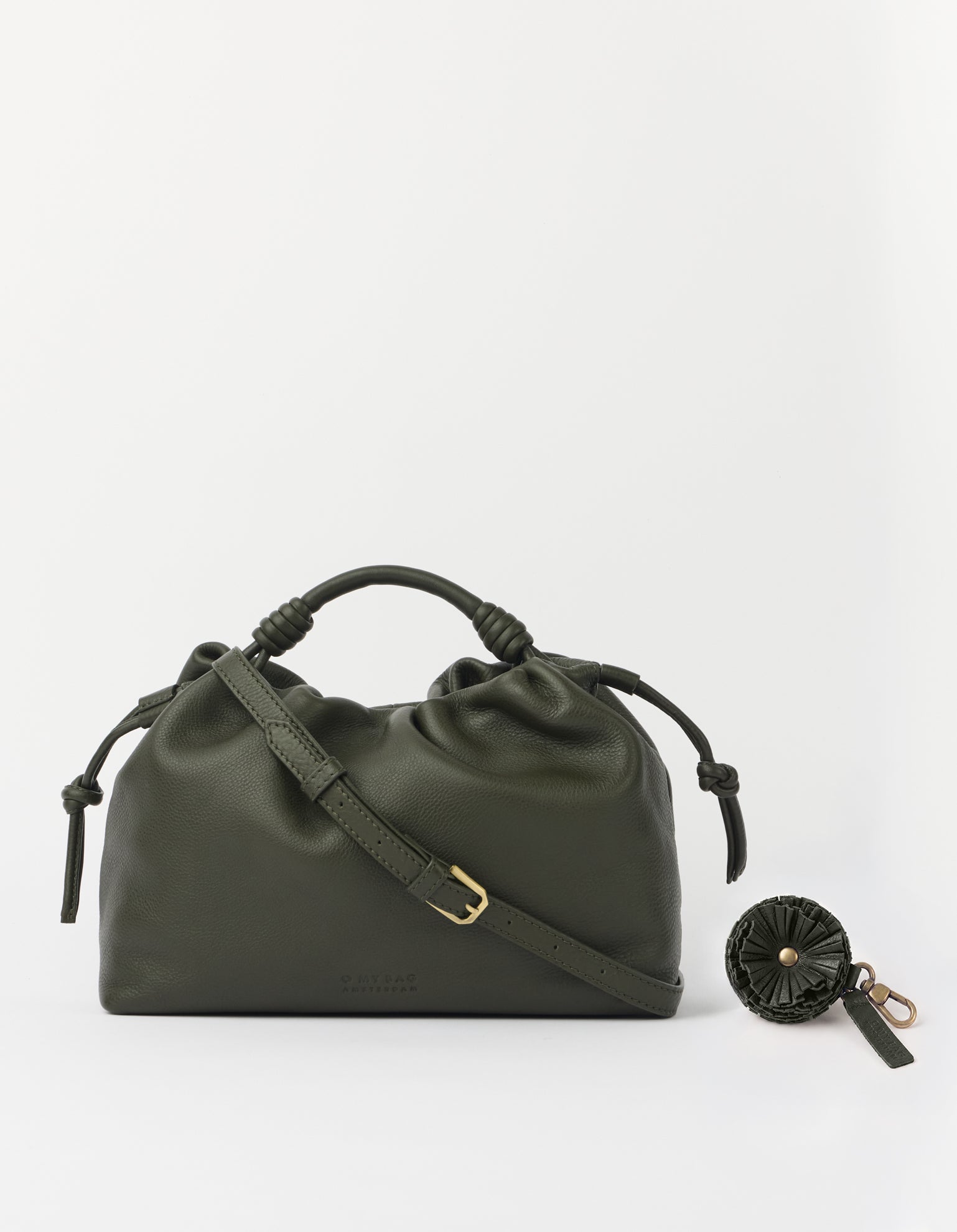 Kiki Midi & Pom Pom Charm Set - Moss