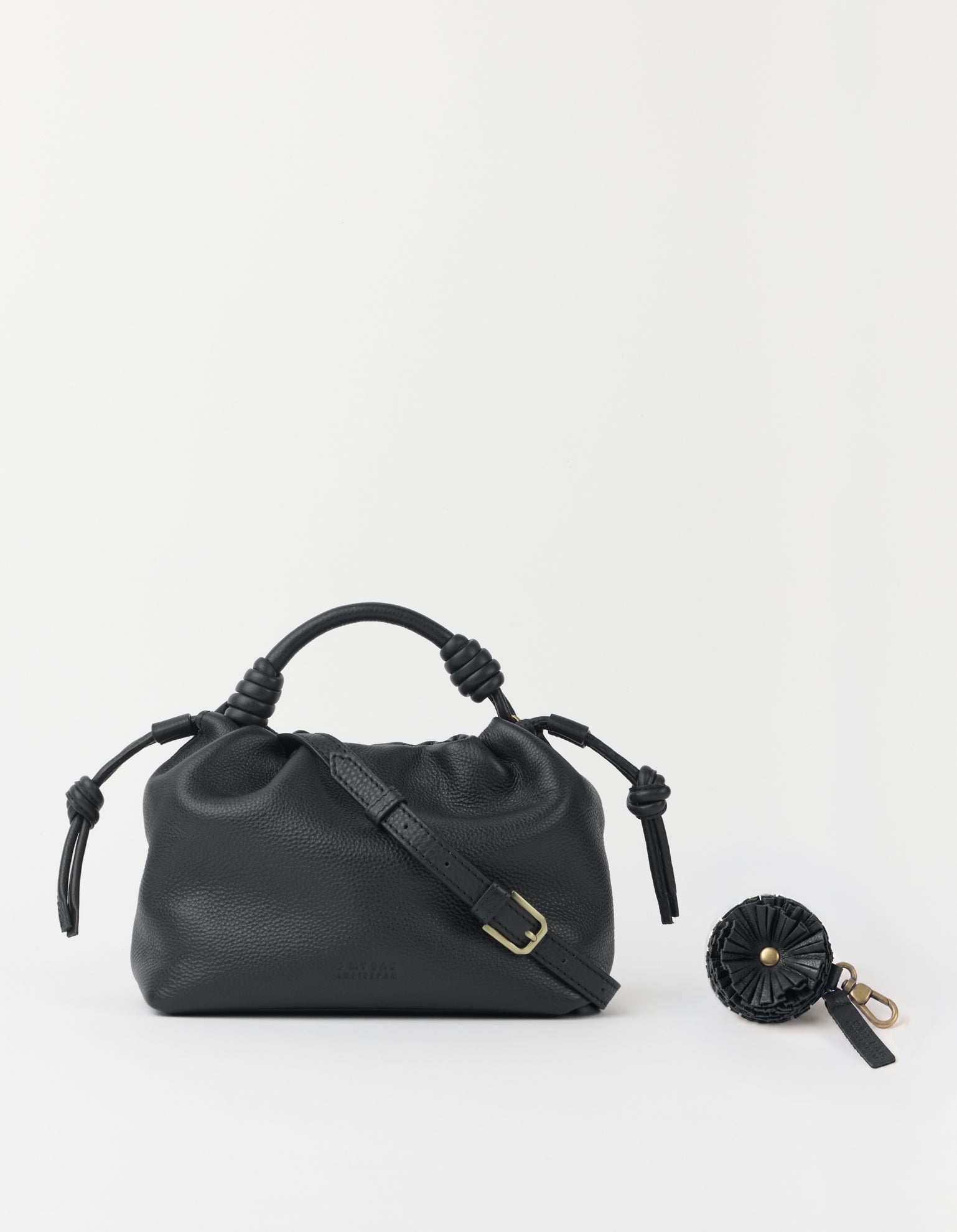 Kiki Mini & Pom Pom Charm Set - Black