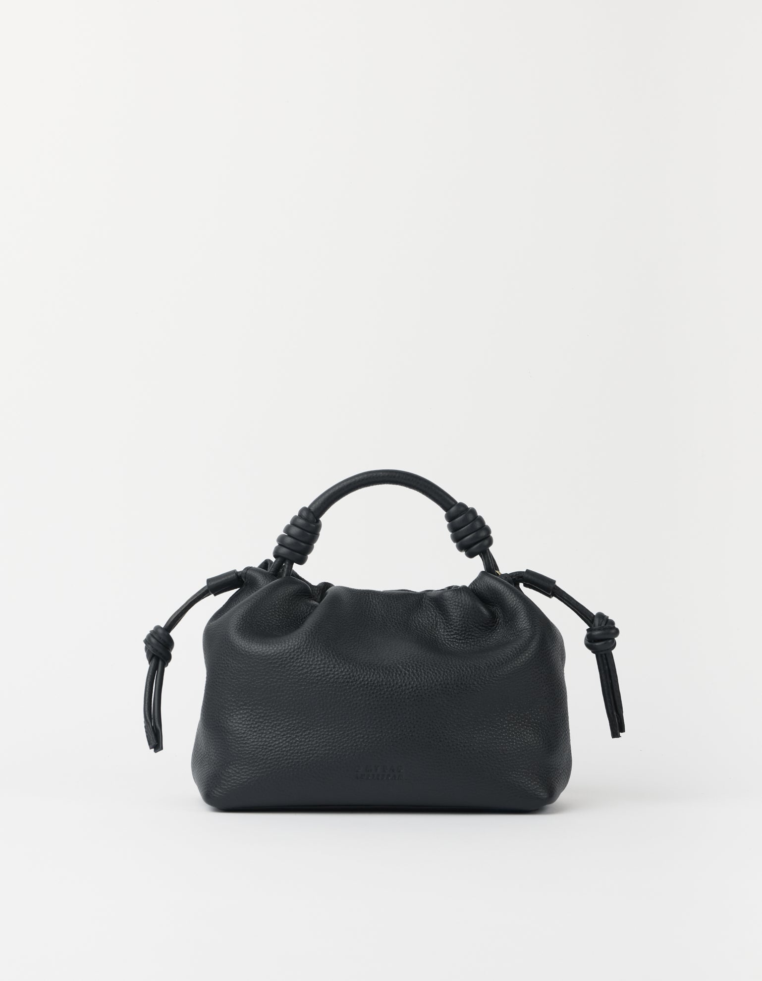 Kiki Mini - Black Soft Grain Leather
