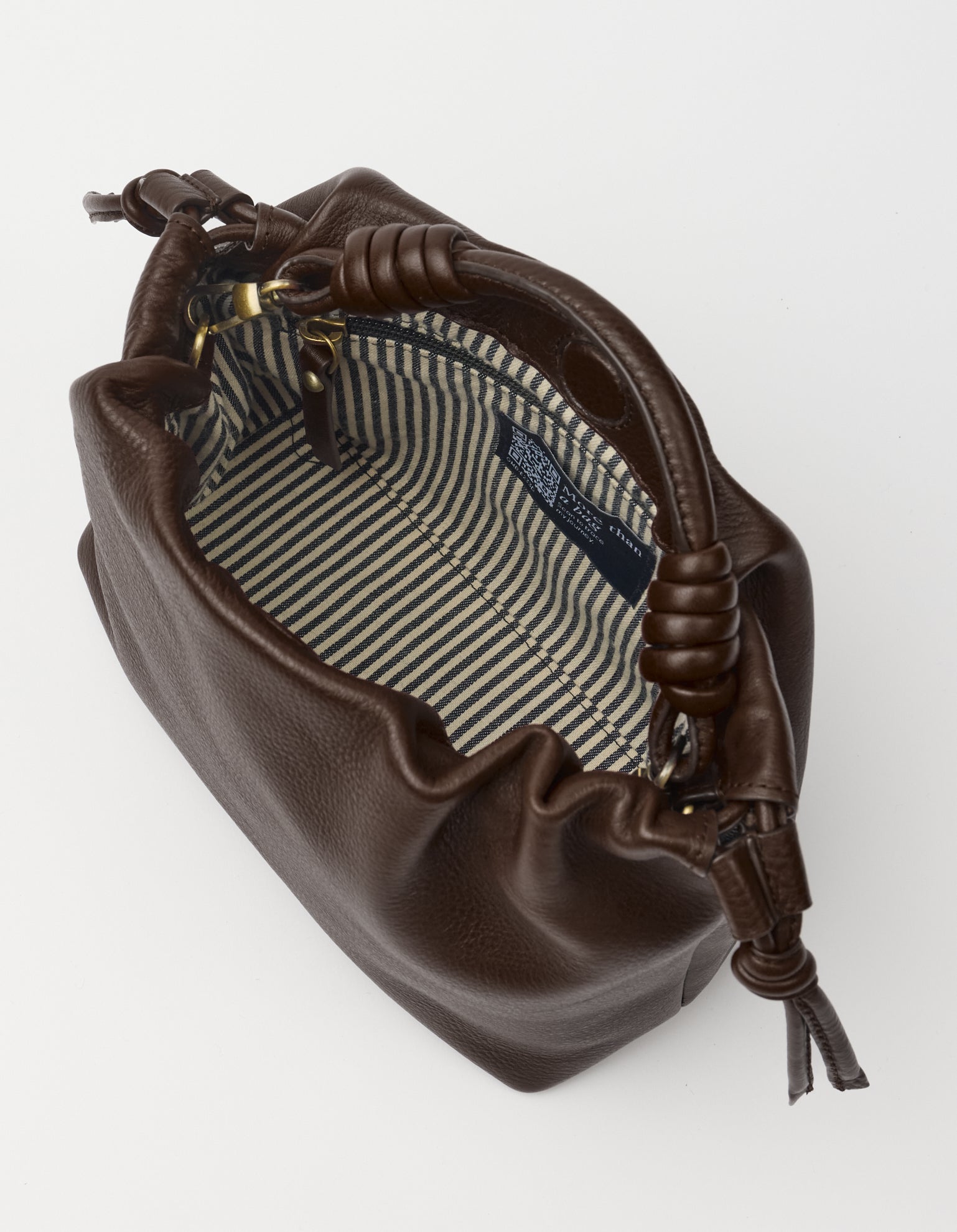 Kiki Mini - Chocolate Soft Grain Leather