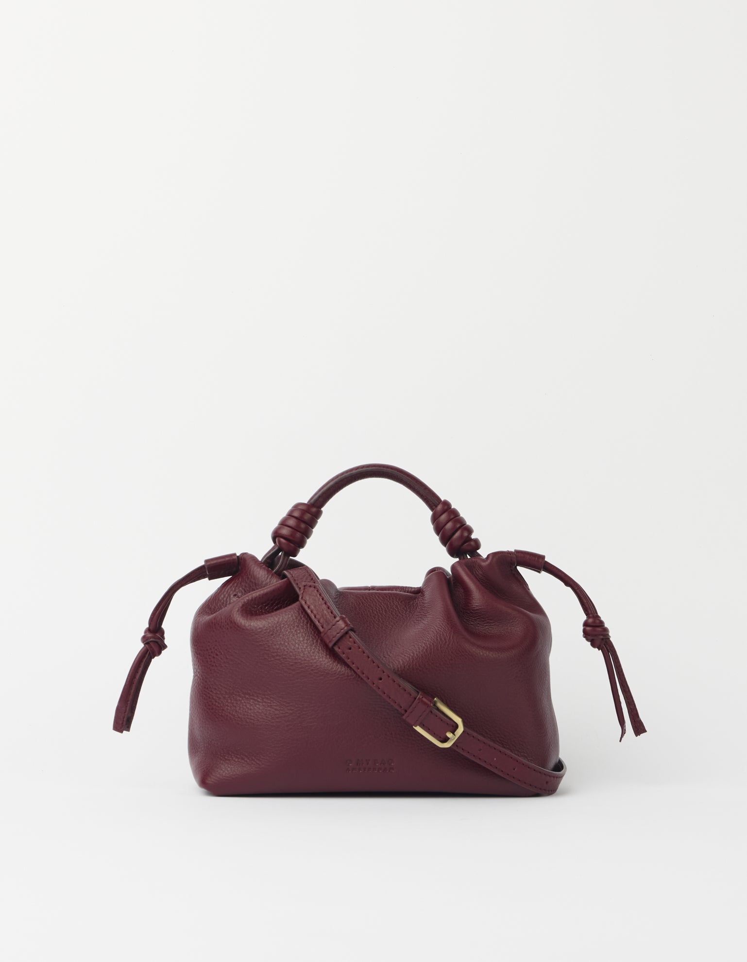 Kiki Mini - Dark Cherry Soft Grain Leather