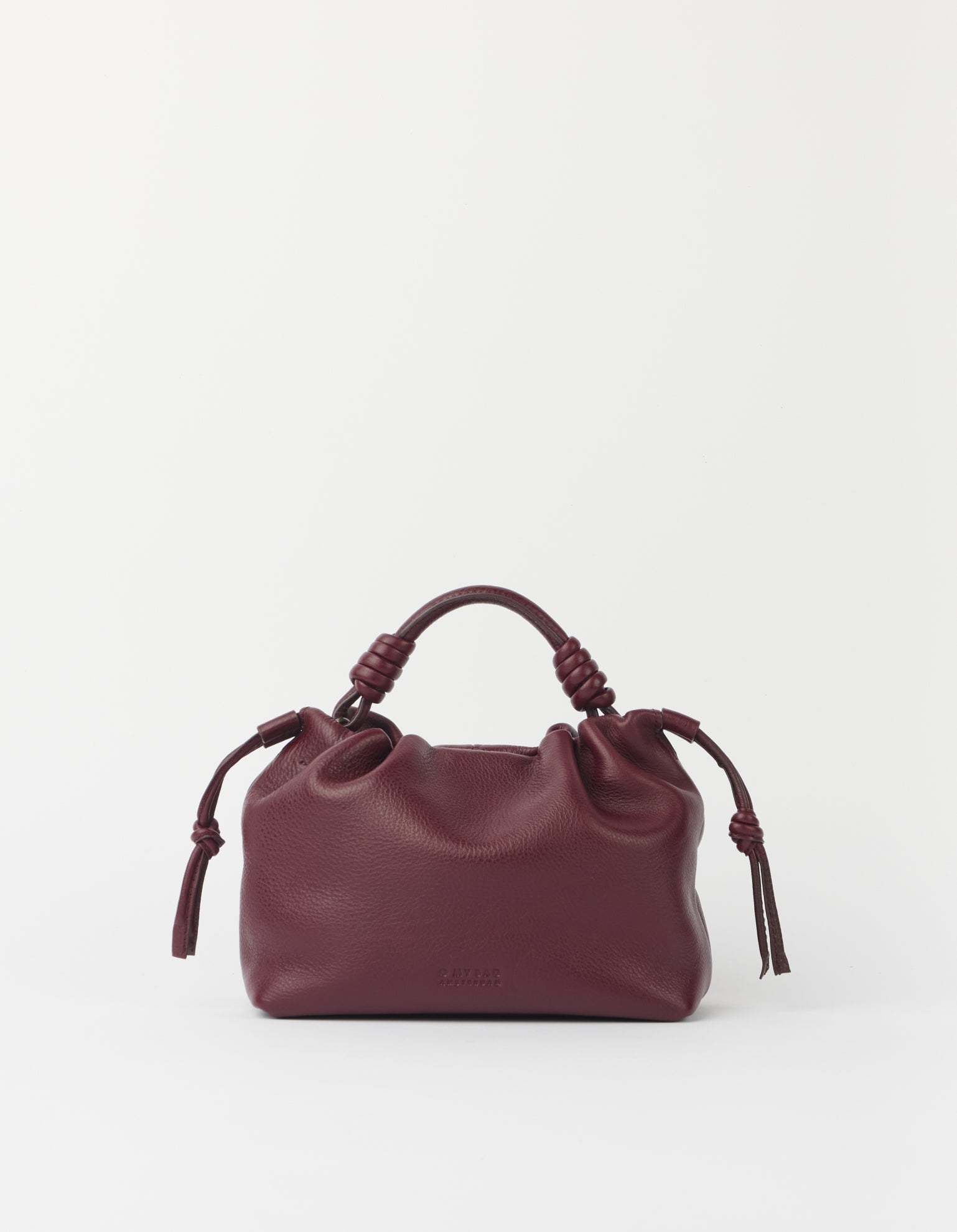 Kiki Mini - Dark Cherry Soft Grain Leather
