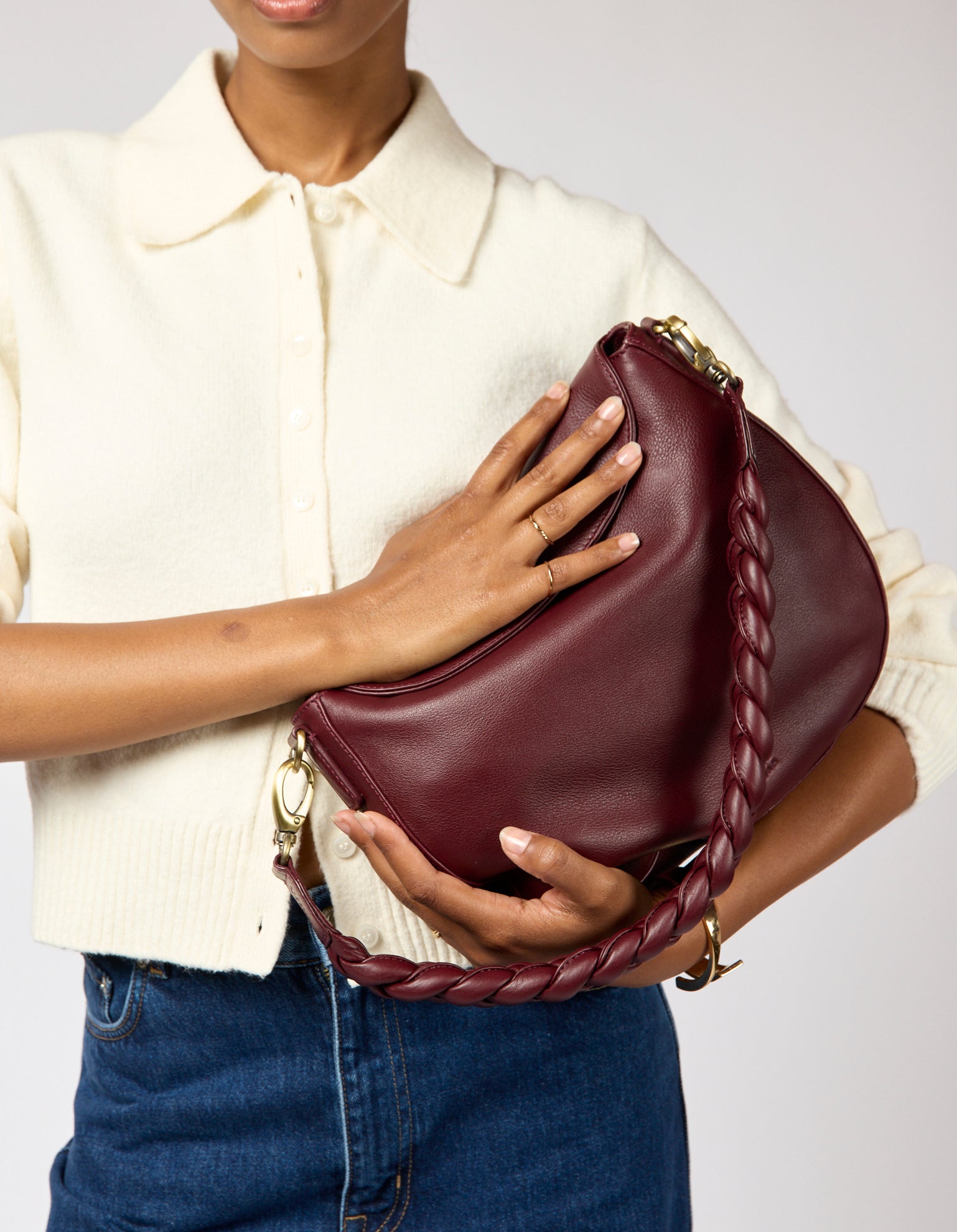 Lana - Dark Cherry Soft Grain