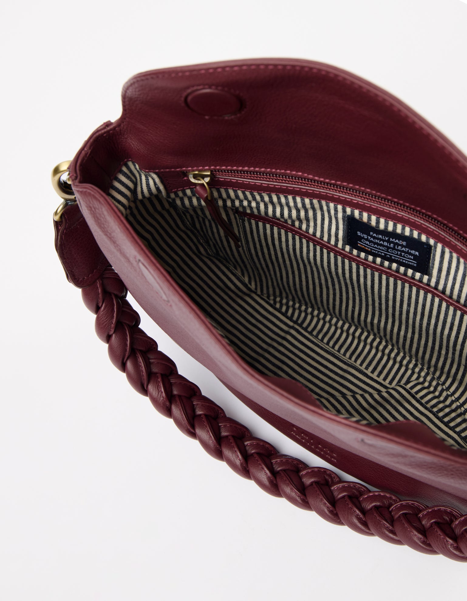 Lana - Dark Cherry Soft Grain