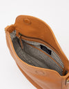 Inside product image of Lana wild oak soft grain leather crossbody bag