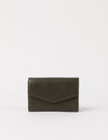 Front product image of Jo's Purse - Magnetic - dark olive soft grain leather