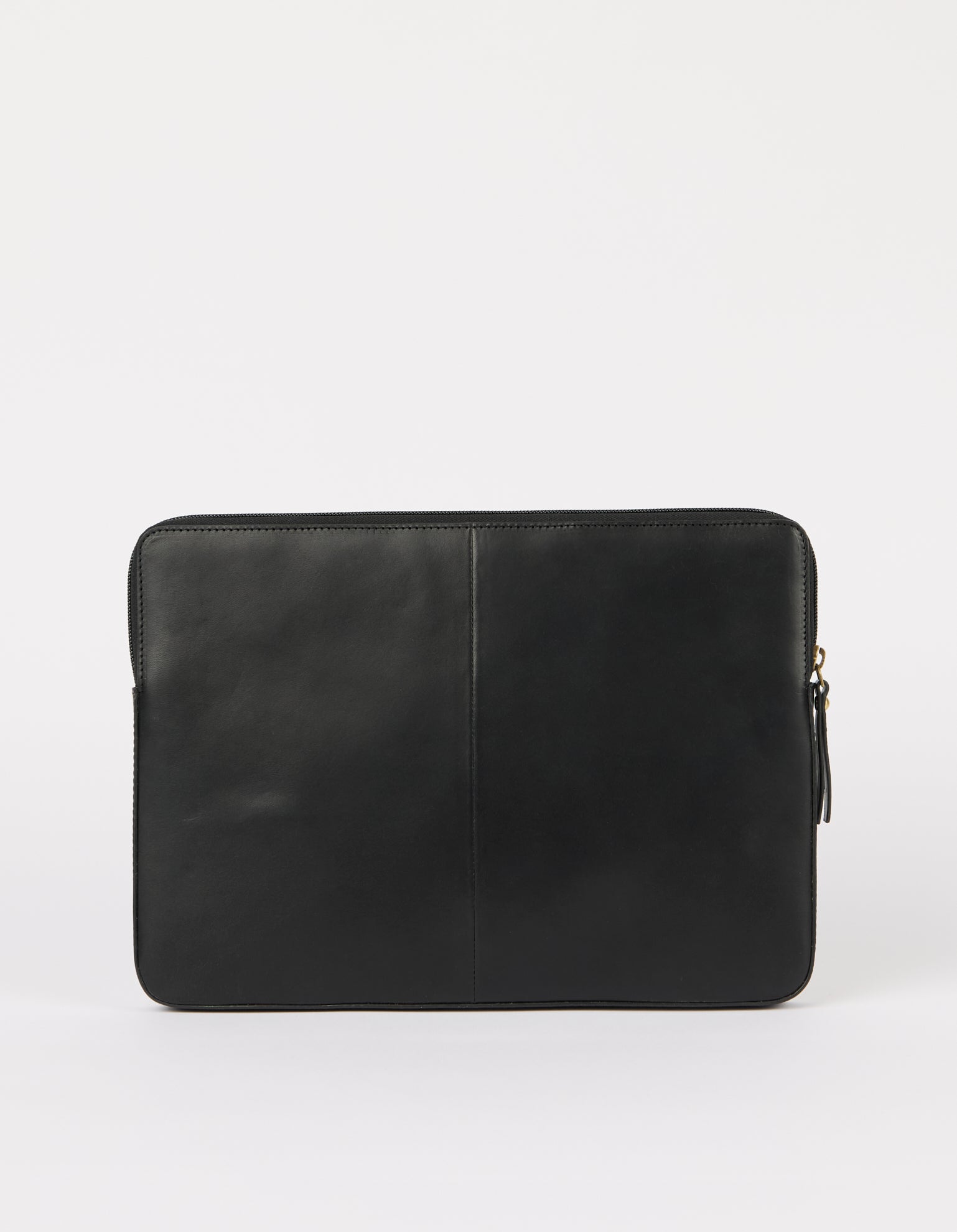 Laptop Sleeve 14" - Black Classic Leather