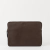 Laptop Sleeve 13/14" - Chocolate Soft Grain Leather