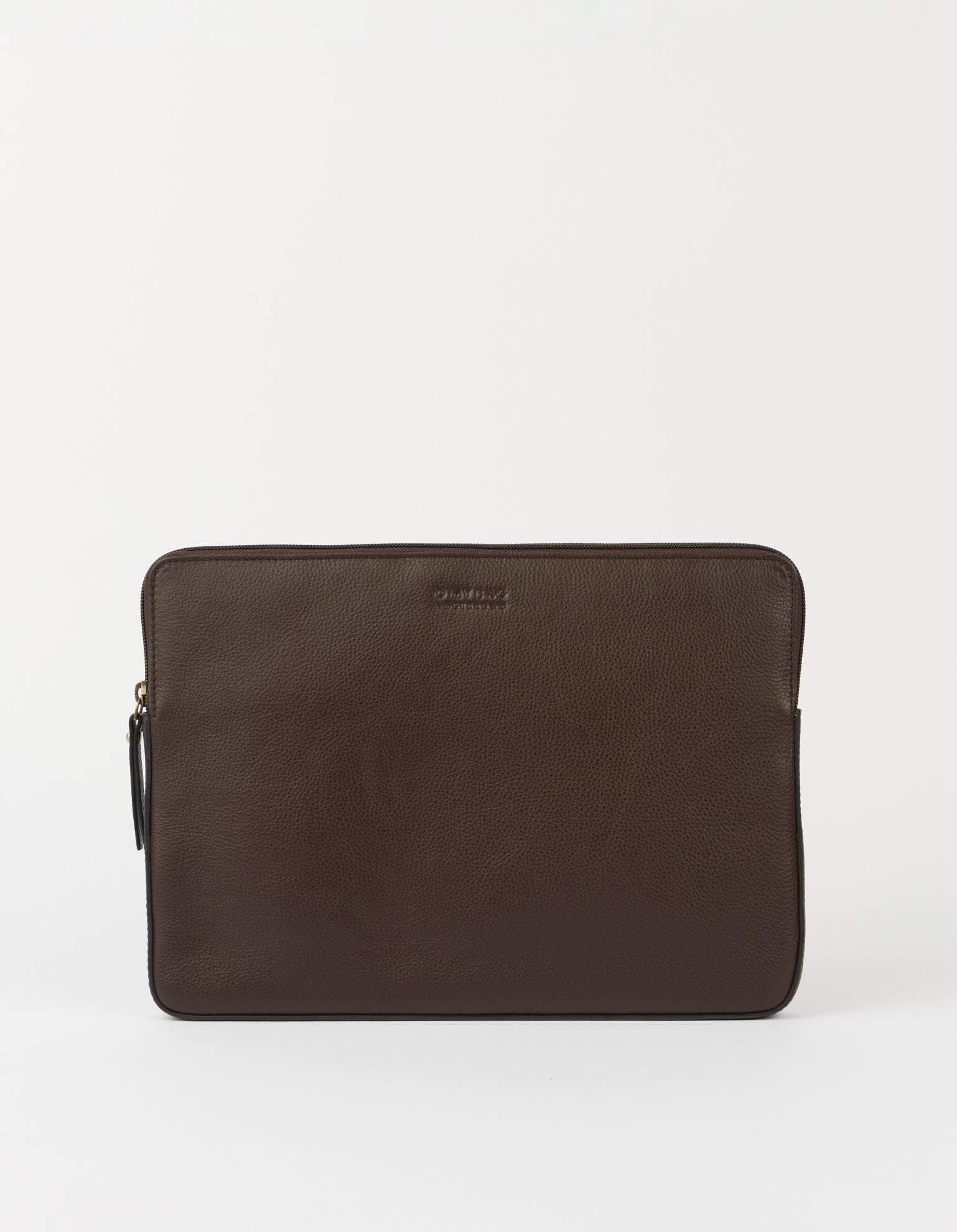 Laptop Sleeve 13/14" - Chocolate Soft Grain Leather