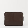 Laptop Sleeve 13/14" - Chocolate Soft Grain Leather