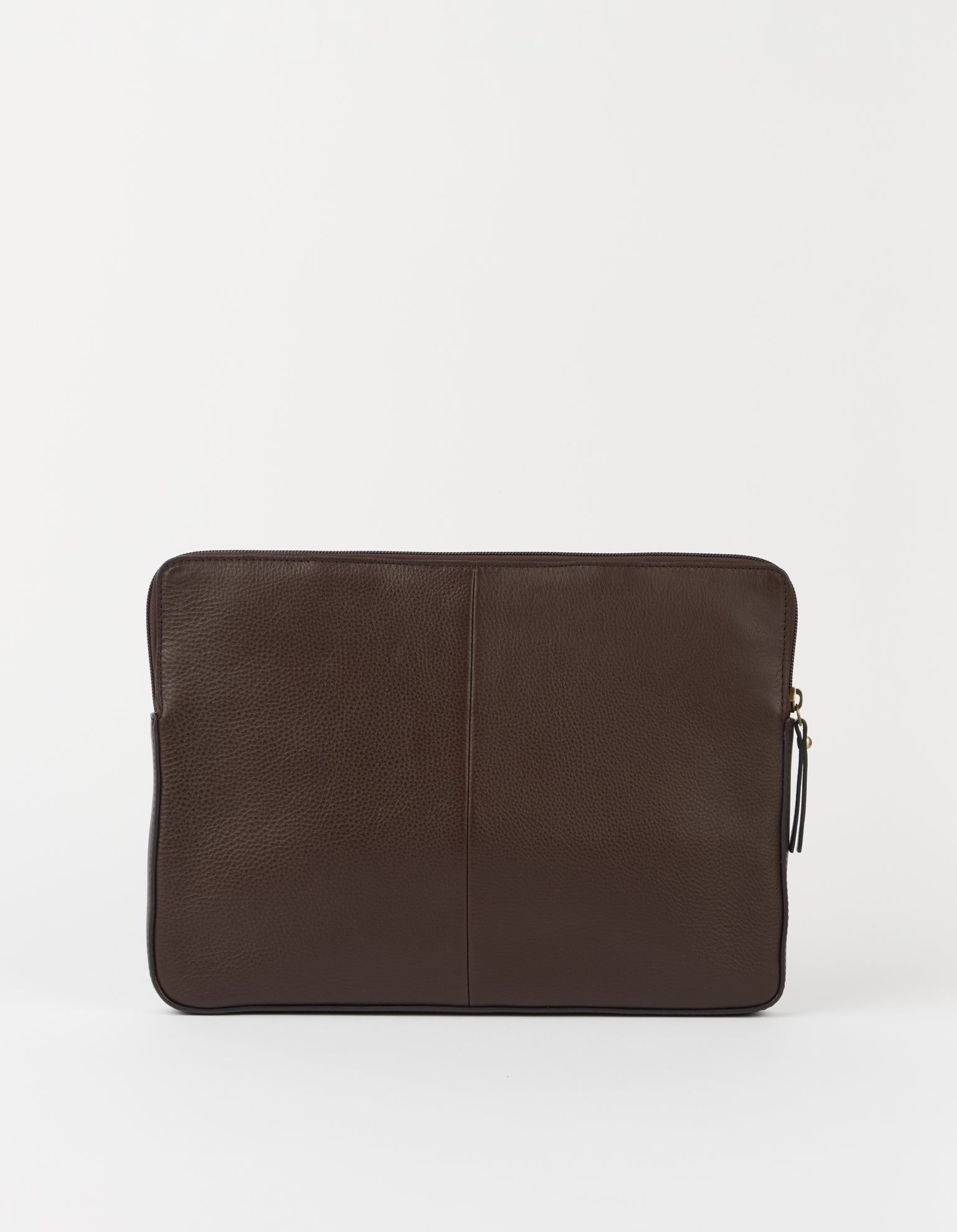 Laptop Sleeve 13/14" - Chocolate Soft Grain Leather