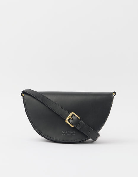 Laura - Black Classic Leather