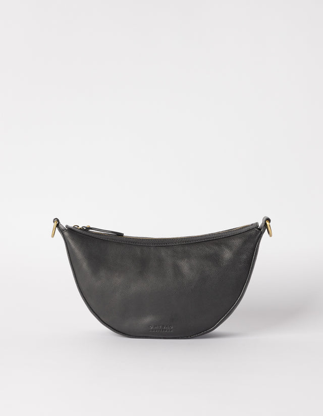 Leo Maxi Dark Sand Soft Grain Leather