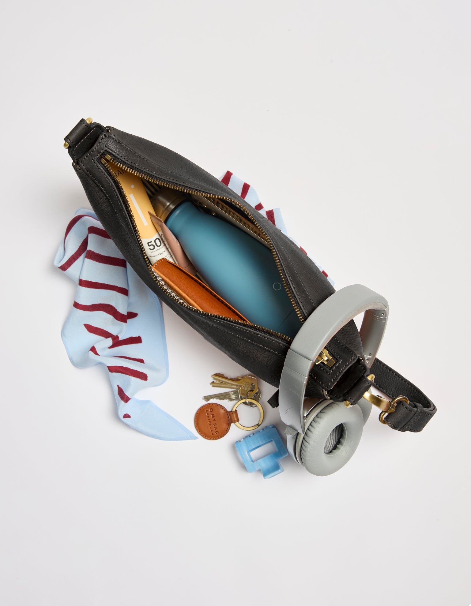 Leo - Black Soft Grain Leather