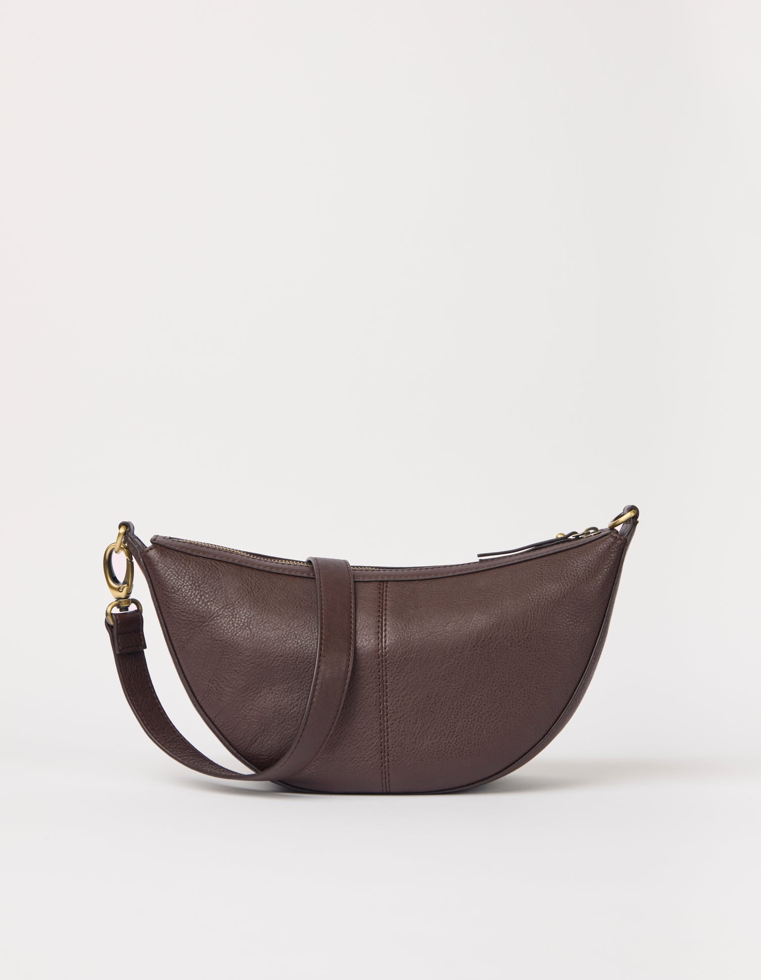 Leo Midi - Chocolate Soft Grain Leather