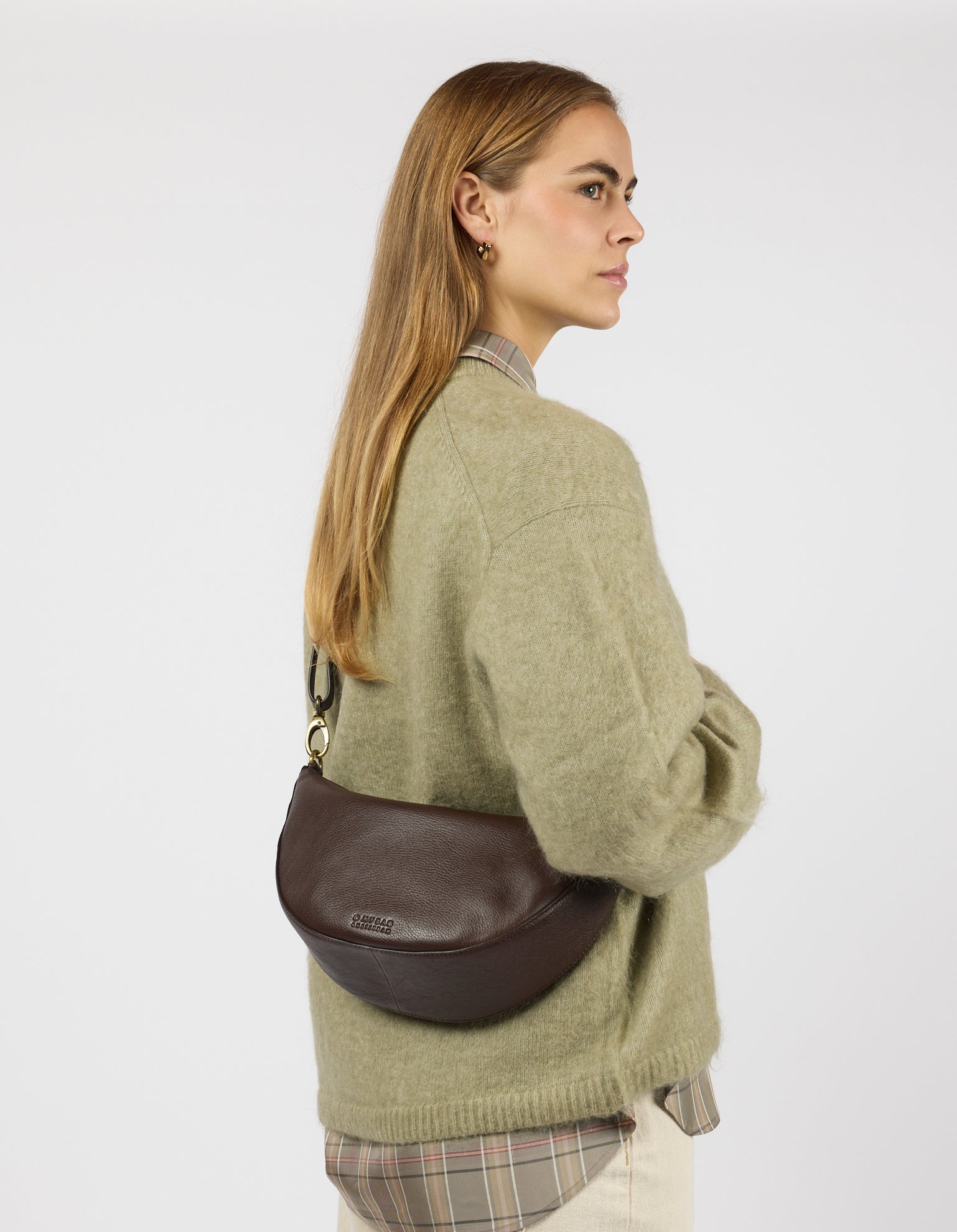 Leo Midi - Chocolate Soft Grain Leather