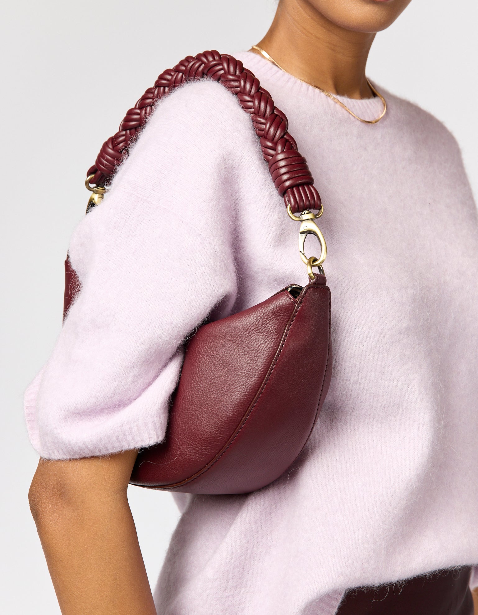 Leo - Kersenrood Soft Grain Leer