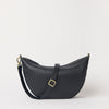 Leo Maxi - Black Soft Grain Leather