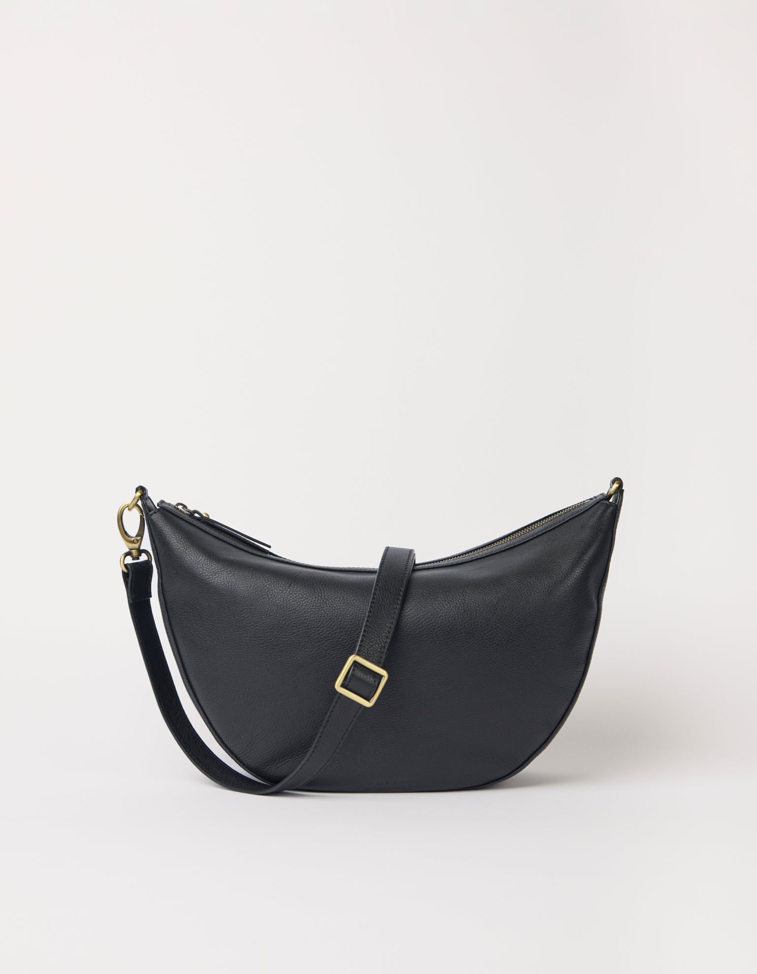 Leo Maxi - Black Soft Grain Leather