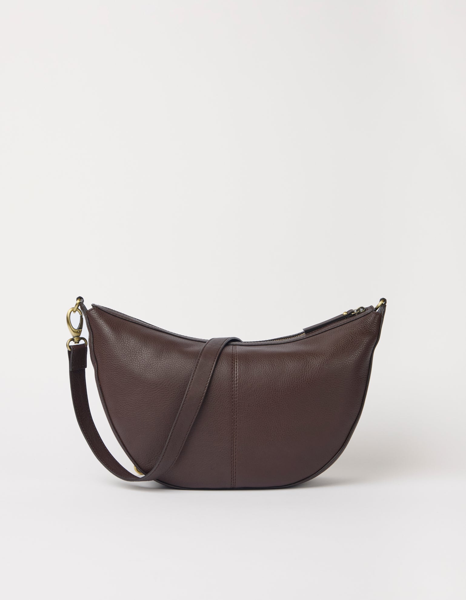 Leo Maxi - Chocolate Soft Grain Leather