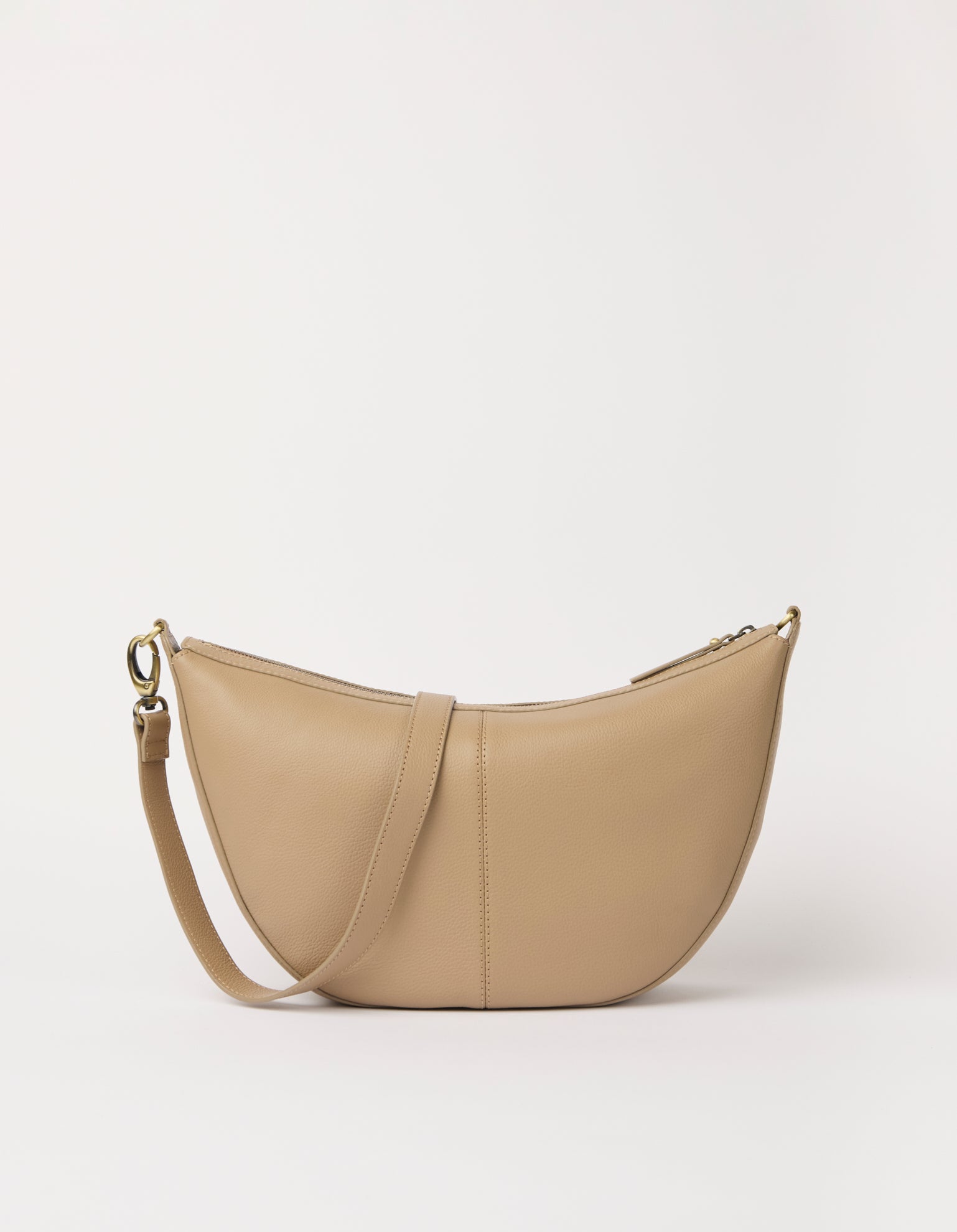 Leo Maxi - Dark Sand Soft Grain Leather