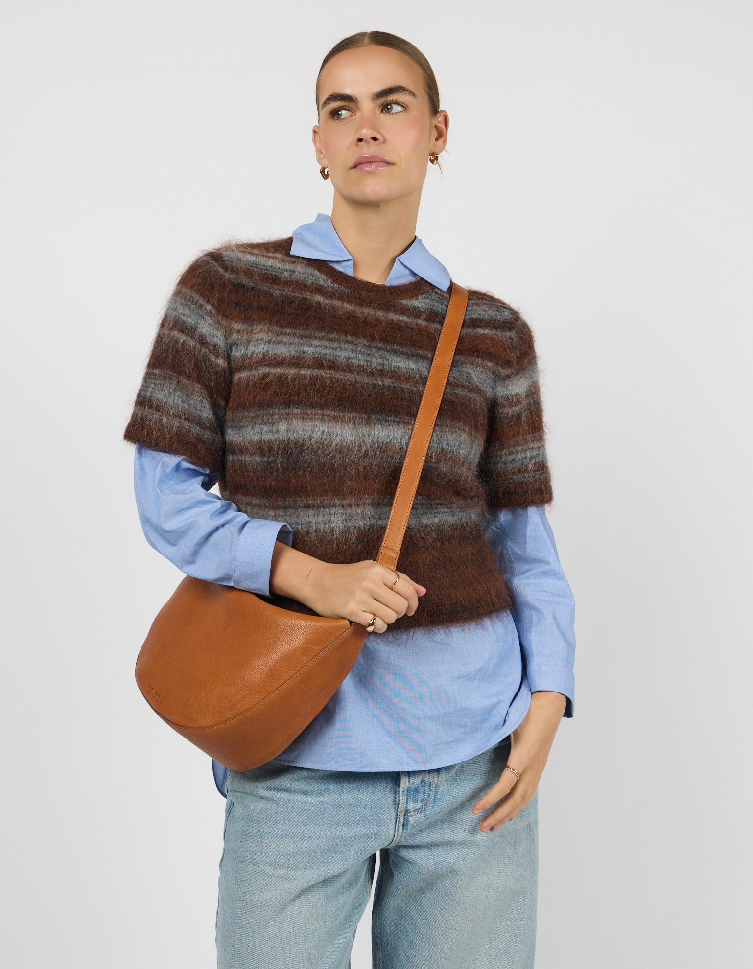 Leo Maxi - Wild Oak Soft Grain Leather