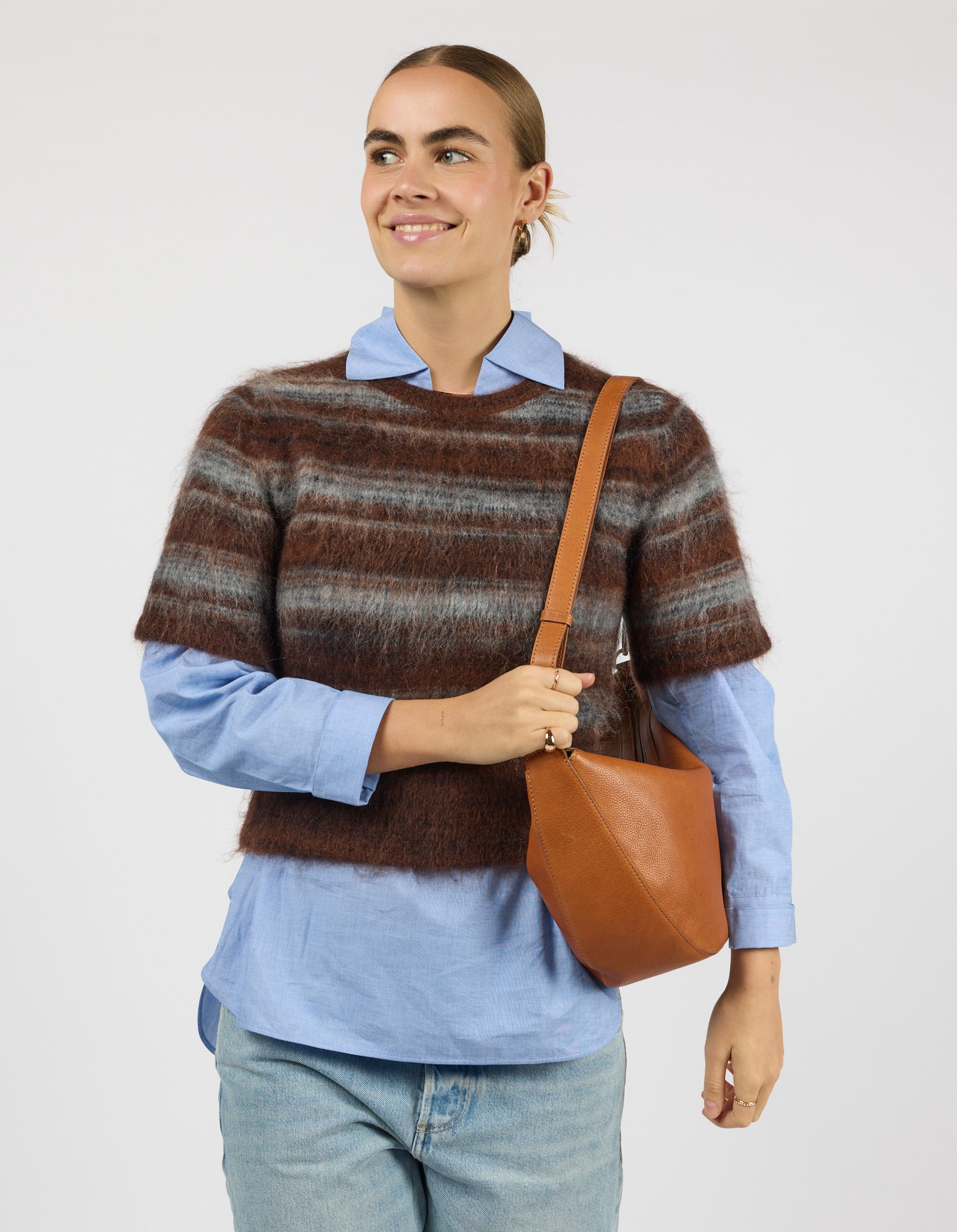 Leo Maxi - Wild Oak Soft Grain Leather