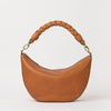 Leo Maxi Twisted Handle - Wild Oak Soft Grain Leather