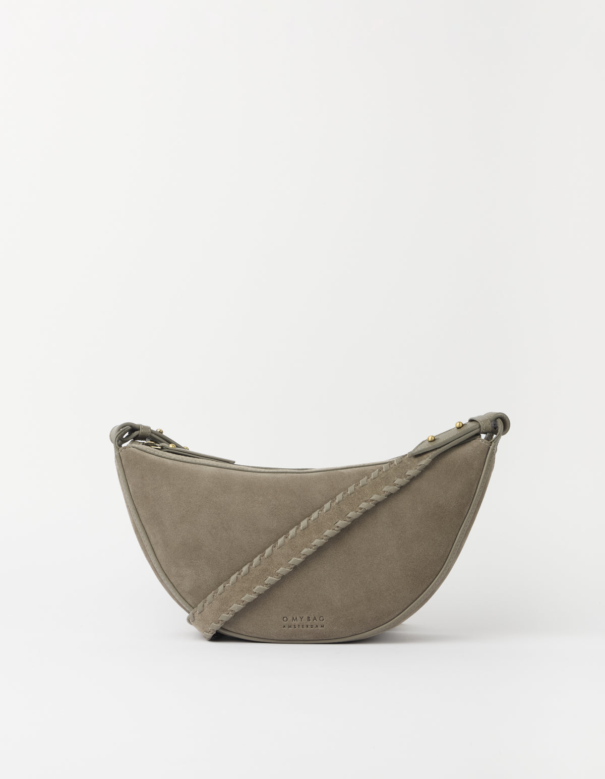 Leo Midi Crossbody & Shoulder Strap Set - Clay Suède
