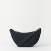 Leo Midi Crossbody Strap - Universe Blue Suède