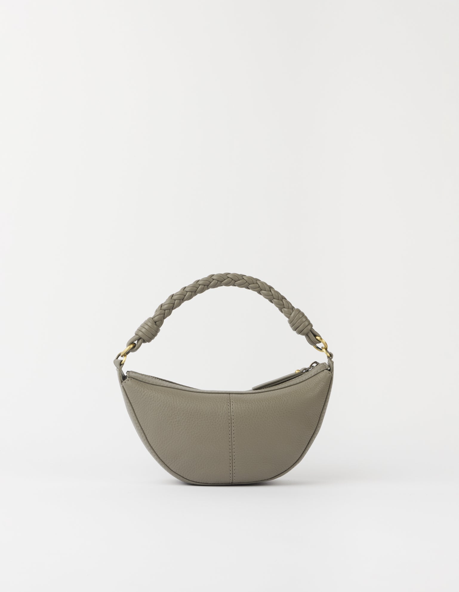 Leo Mini Twisted Handle - Clay Soft Grain Leather