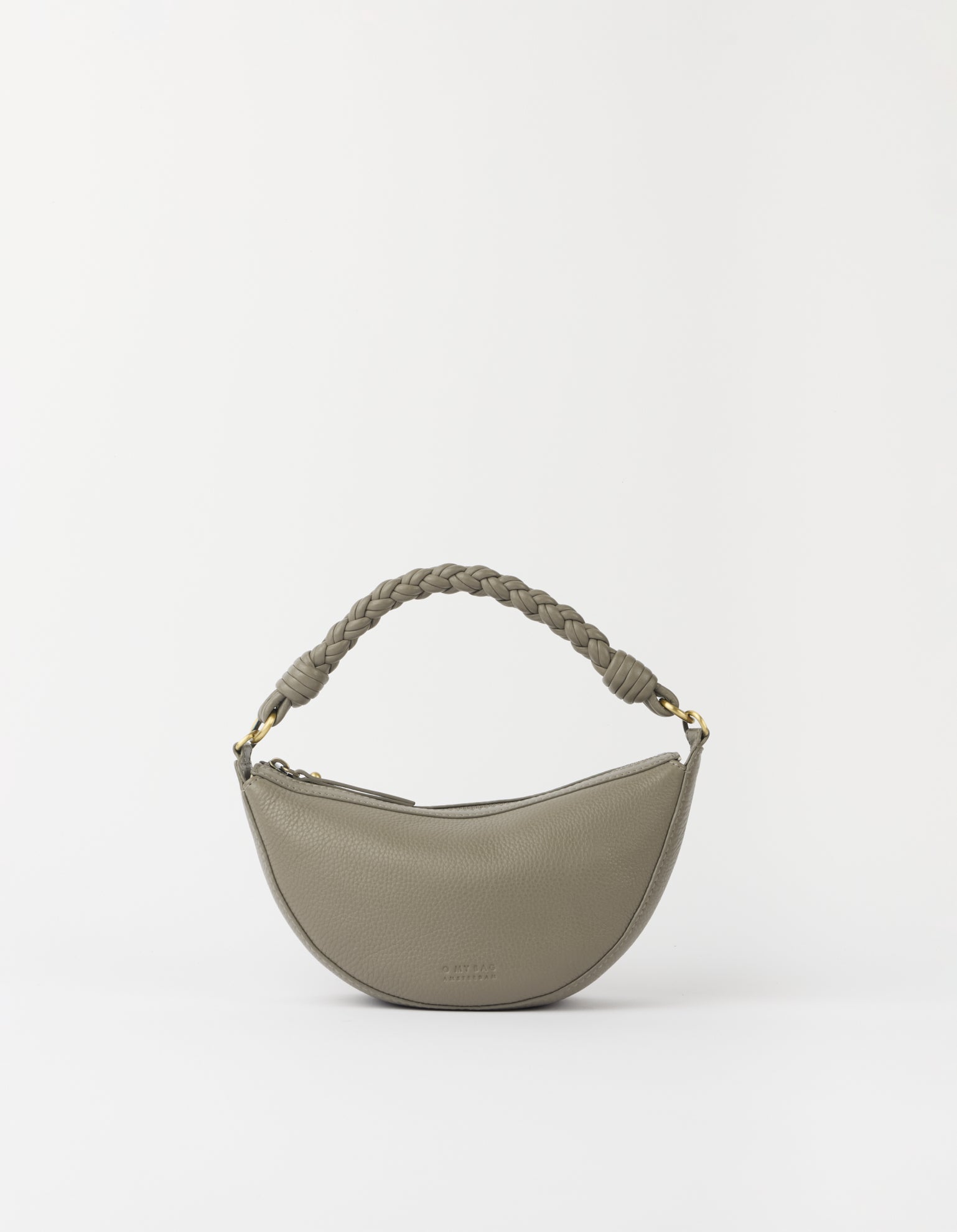 Leo Mini Twisted Handle - Clay Soft Grain Leather
