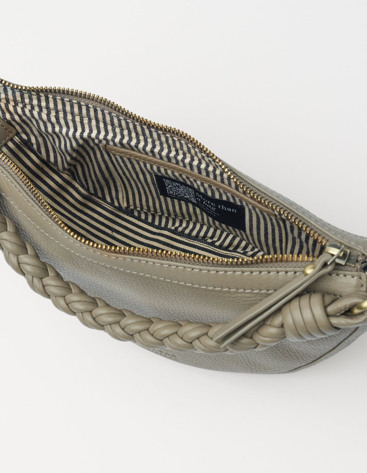 Leo Mini Twisted Handle - Clay Soft Grain Leather