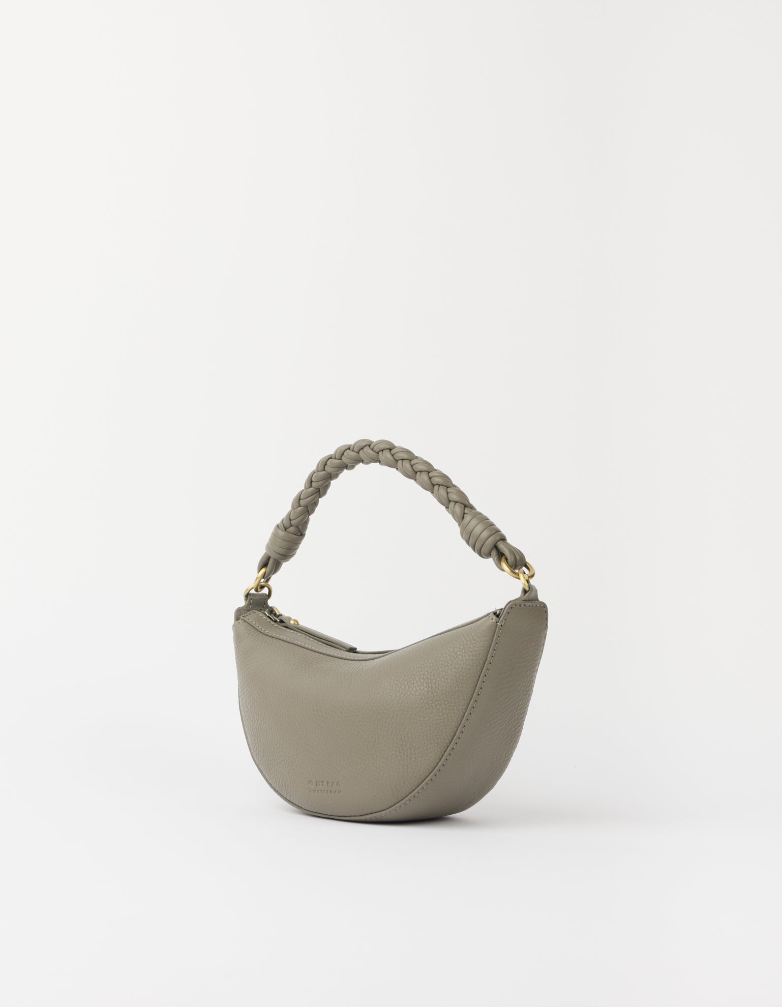 Leo Mini Twisted Handle - Clay Soft Grain Leather