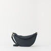 Leo Mini Twisted Handle - Universe Blue Soft Grain Leather
