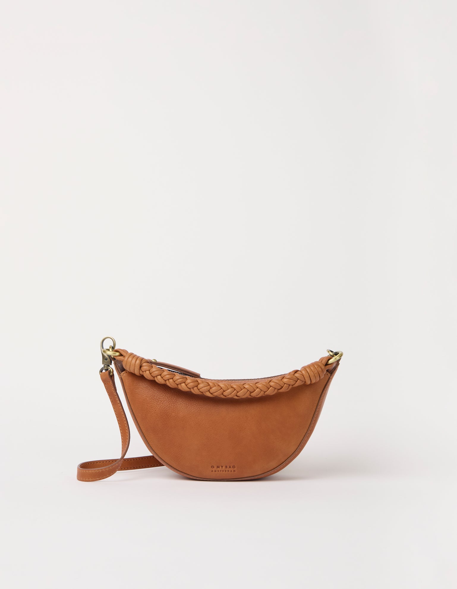 Leo Mini Twisted Handle - Wild Oak Soft Grain Leather