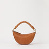 Leo Mini Twisted Handle - Wild Oak Soft Grain Leather