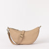 Leo Midi - Dark Sand Soft Grain Leather