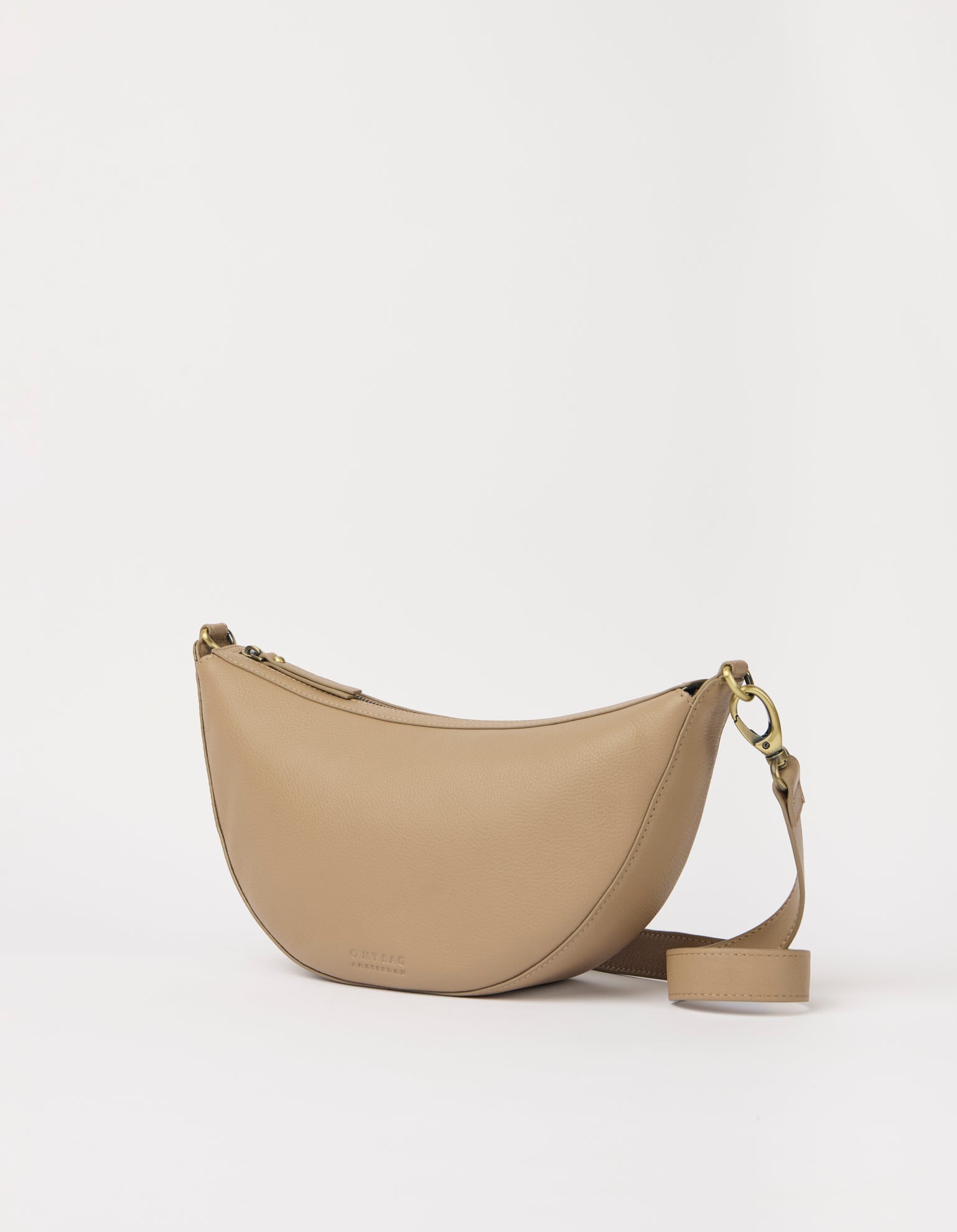 Leo Midi - Dark Sand Soft Grain Leather