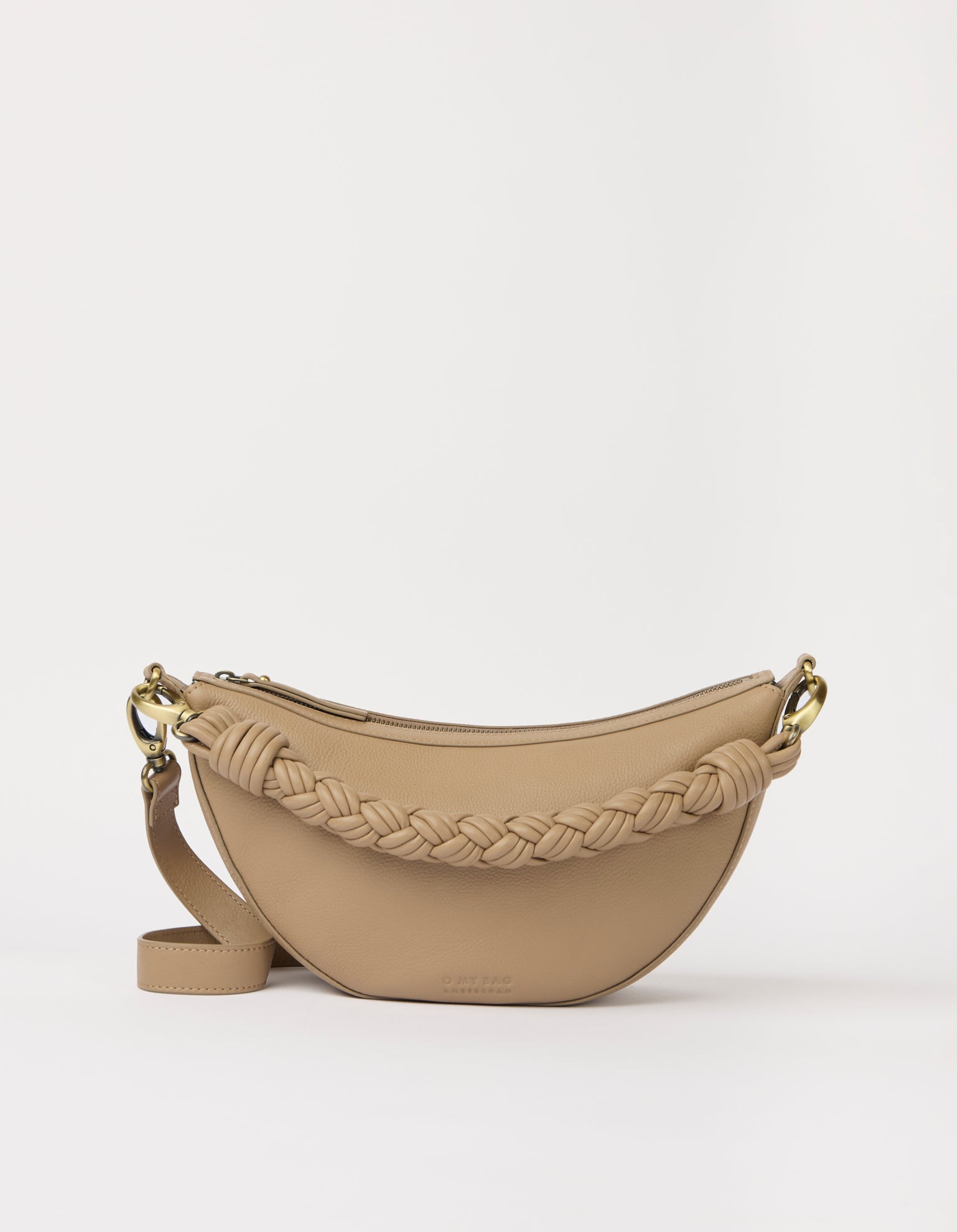 Leo Twisted Handle - Sand Soft Grain Leather