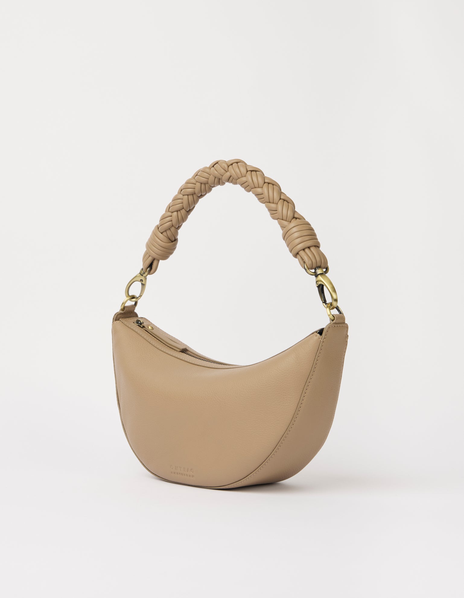 Leo Twisted Handle - Sand Soft Grain Leather