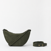 Leo Midi Crossbody & Shoulder Strap Set - Moss Suède
