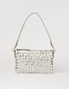 Lexi -  Silver Woven Classic Leather