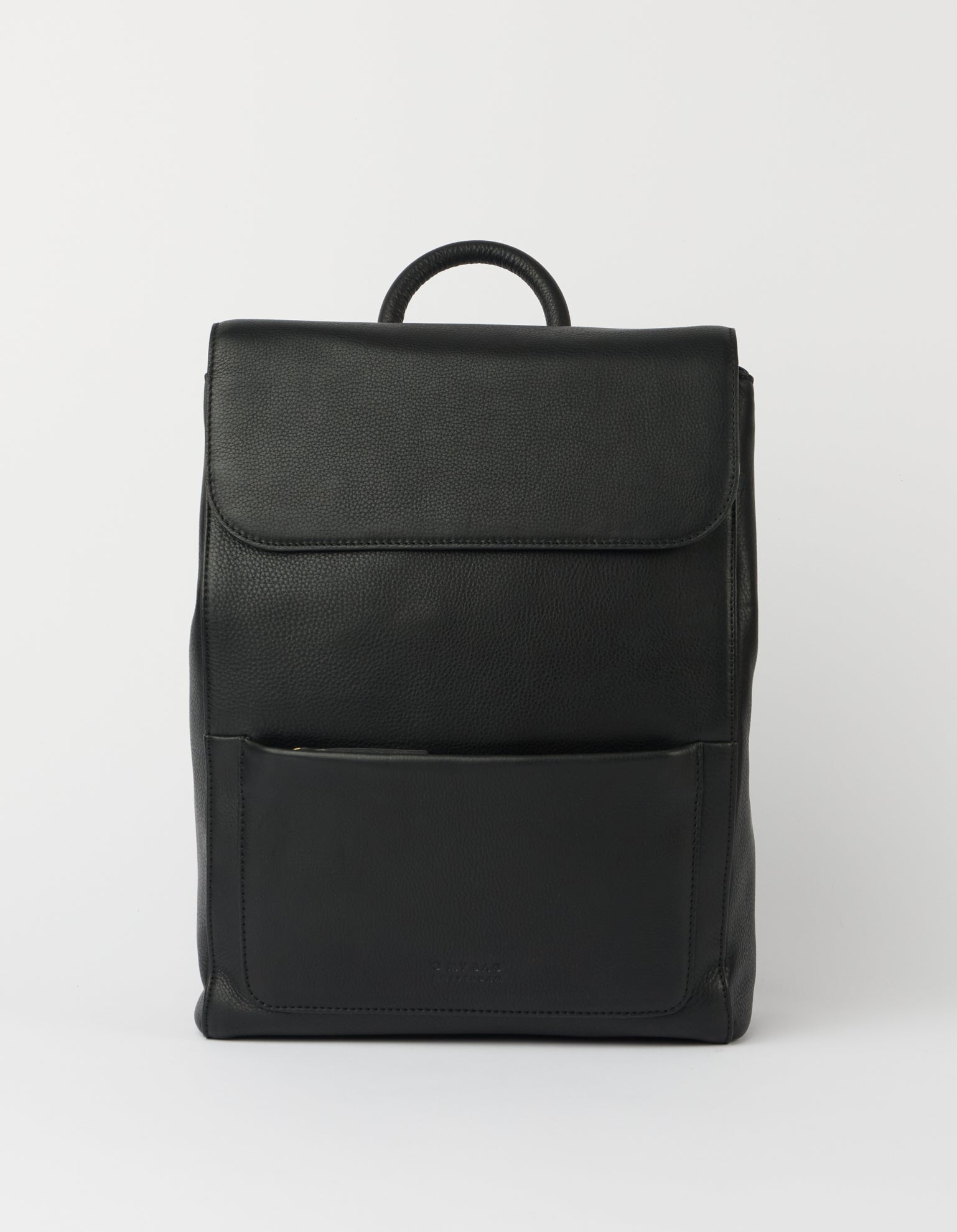 Liam Backpack - Black Soft Grain Leather