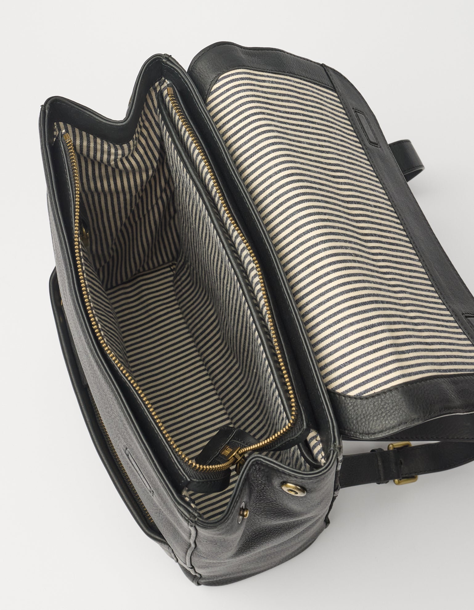 Liam Backpack - Black Soft Grain Leather
