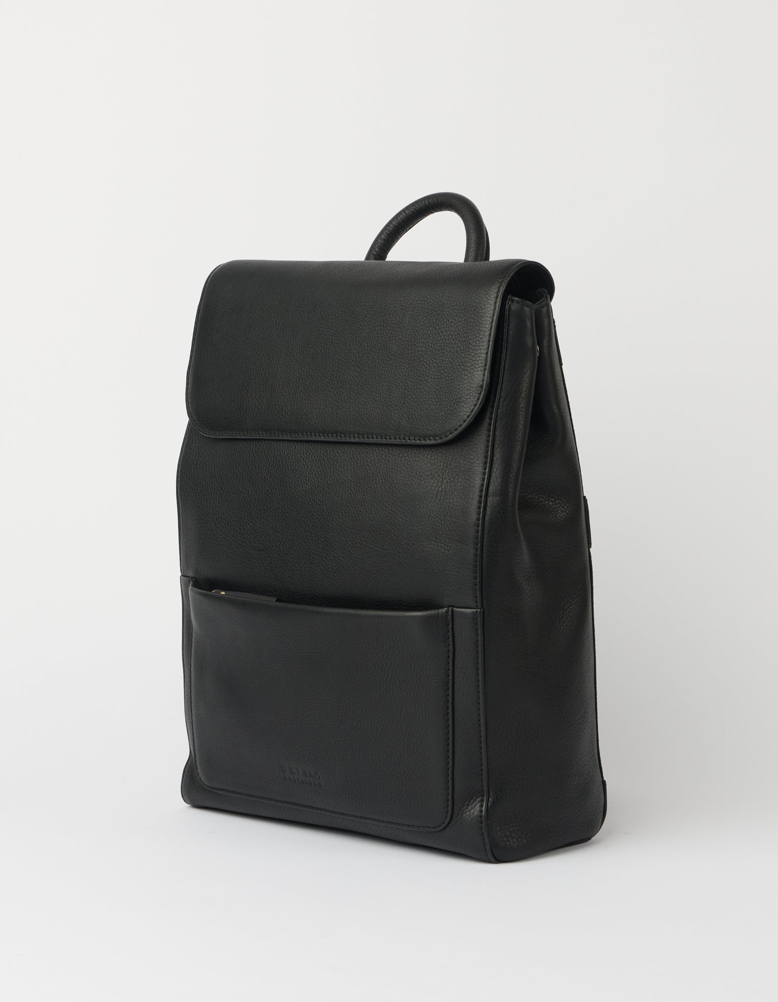 Liam Backpack - Black Soft Grain Leather