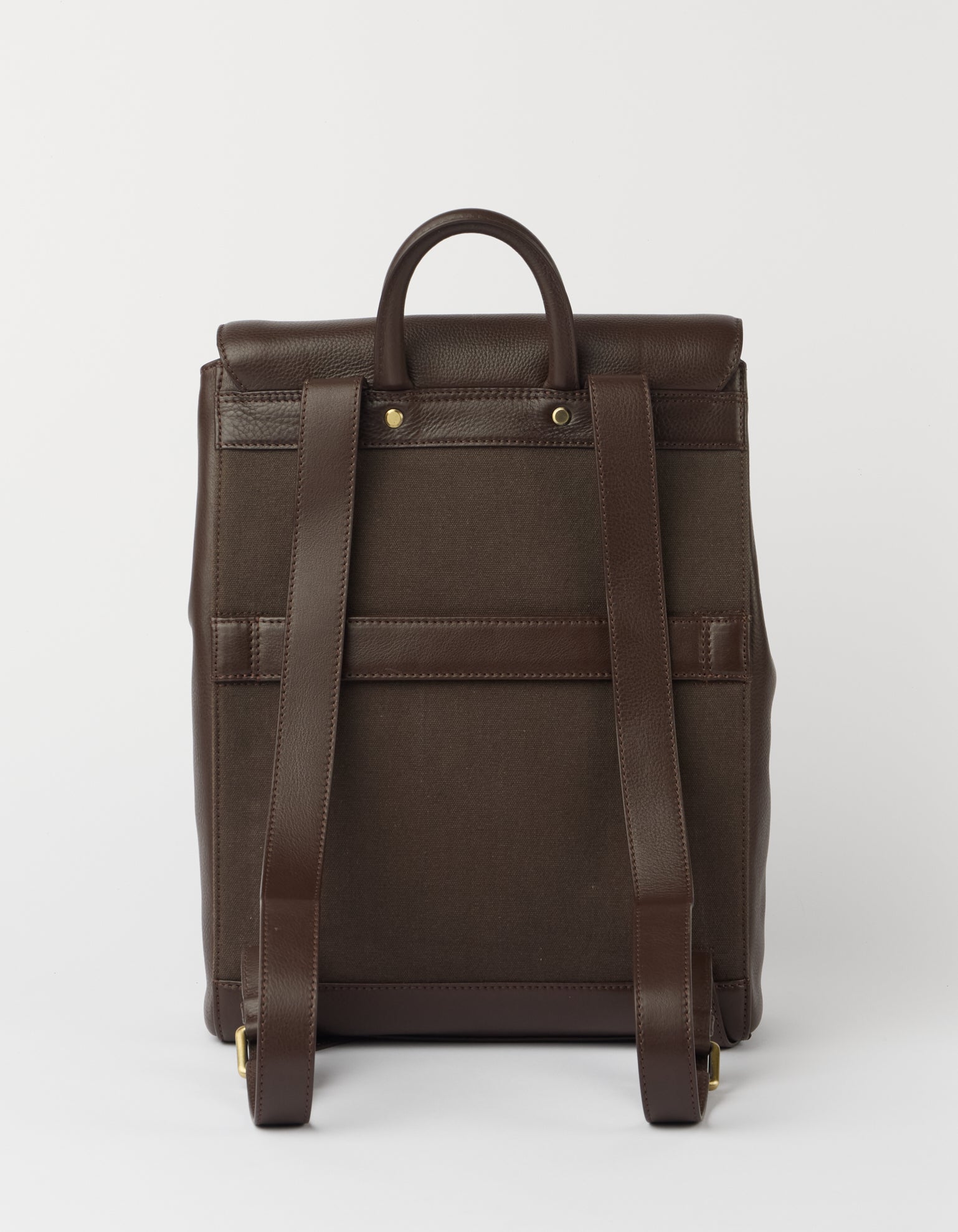 Liam Backpack - Chocolate Soft Grain Leather