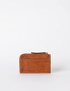 Lola Coin Purse Cognac Classic Croco Leather. Back product image