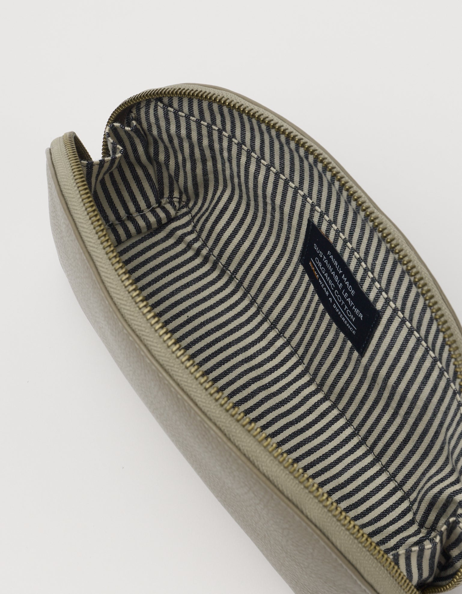 Make up Case Medium - Clay Soft Grain Leather